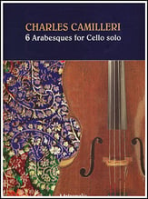 Six Arabesques Cello Solo cover